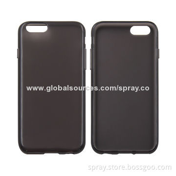 TPU Rubber Gel Back Case Covers for iPhone, Easy to Apply and Remove